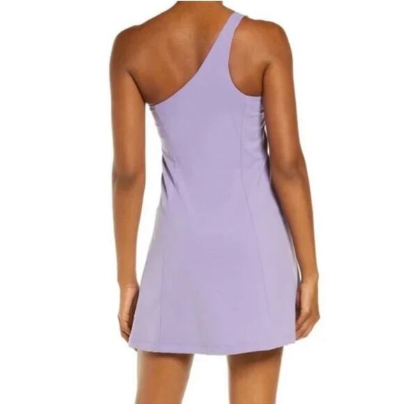 Outdoor Voices One Shoulder Exercise Dress in Lavender - Size S - Picture 3 of 9